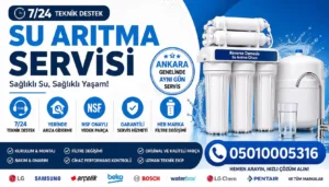 Yenimahalle Macunköy Ankara Su Arıtma Servisi