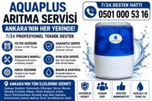 Çanıllı Mahallesi Ankara Aquaplus Arıtma Servisi