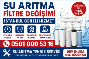 Üsküdar Kandilli Su Arıtma Filtre Değişimi