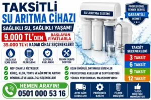 Kurtuluş Taksitli Su Arıtma Cihazı