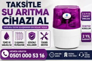 Zeytinburnu Merkezefendi Taksitle Su Arıtma Cihazı Al
