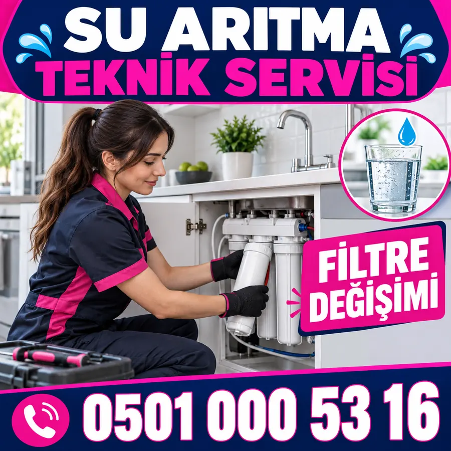 Su Arıtma Cihazı Filtre Değişimi