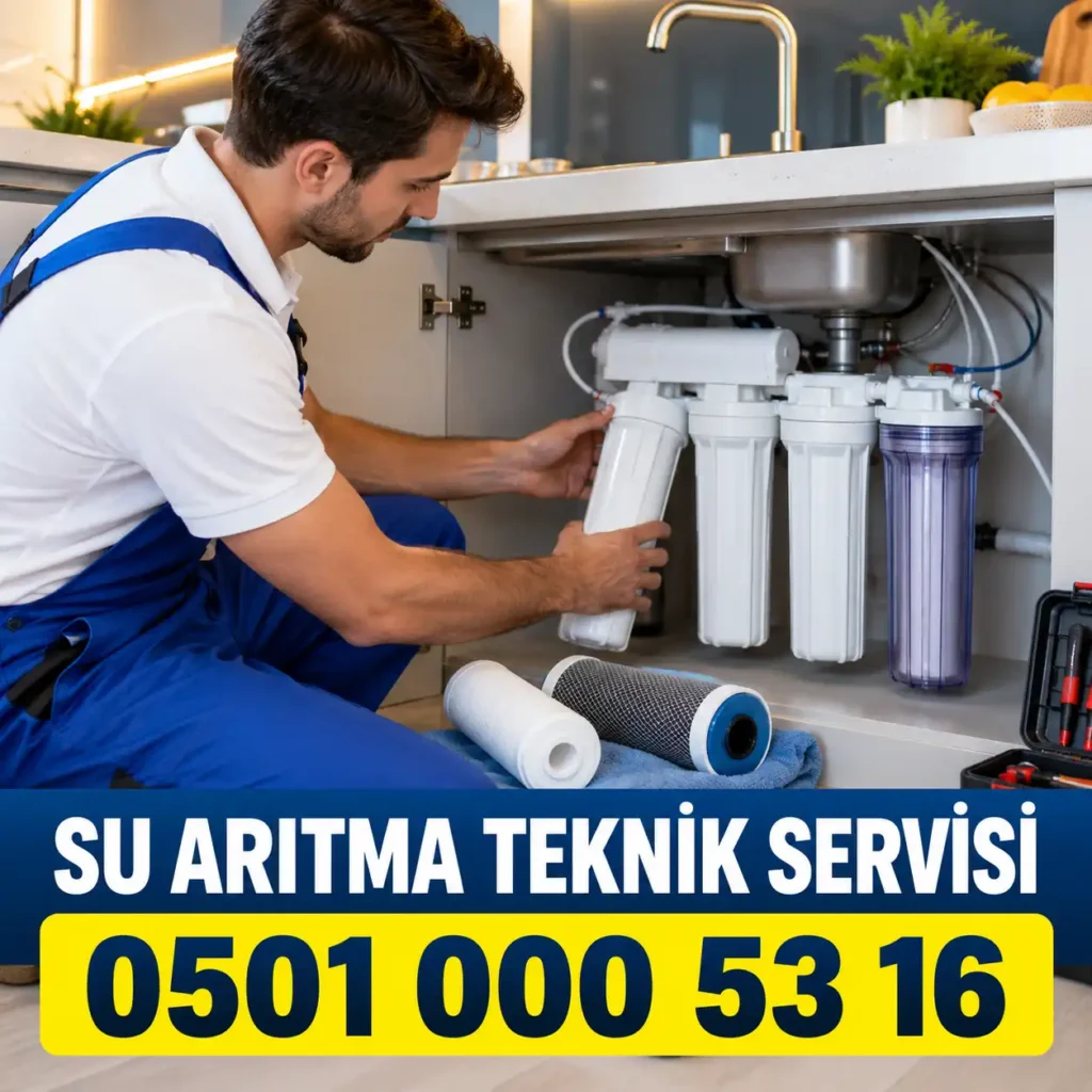 Su Arıtma Cihazı Filtre Değişimi