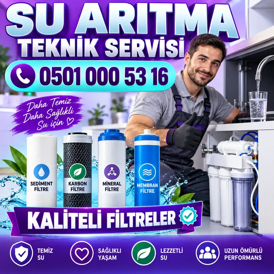Su Arıtma Cihazı Filtre Değişimi
